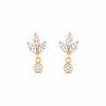 NOELLE FLAT BACK STUDS (PAIR)