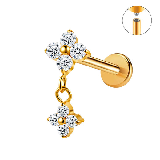 DAIQUIRI FLAT BACK STUDS (PAIR)