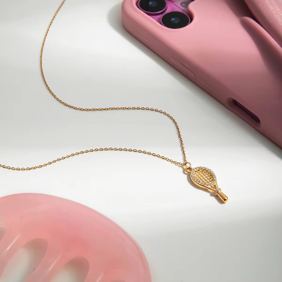 Badminton baddie necklace