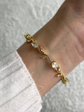 White Tulip Bracelet