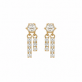 DIANA FLAT BACK STUDS (PAIR)